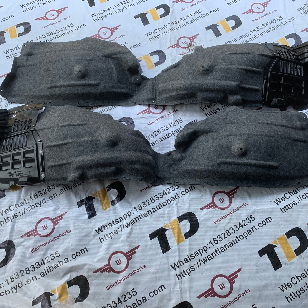 53805-48210 53806-48200 Fender Liner For Lexus RX 2023 53805-0E160