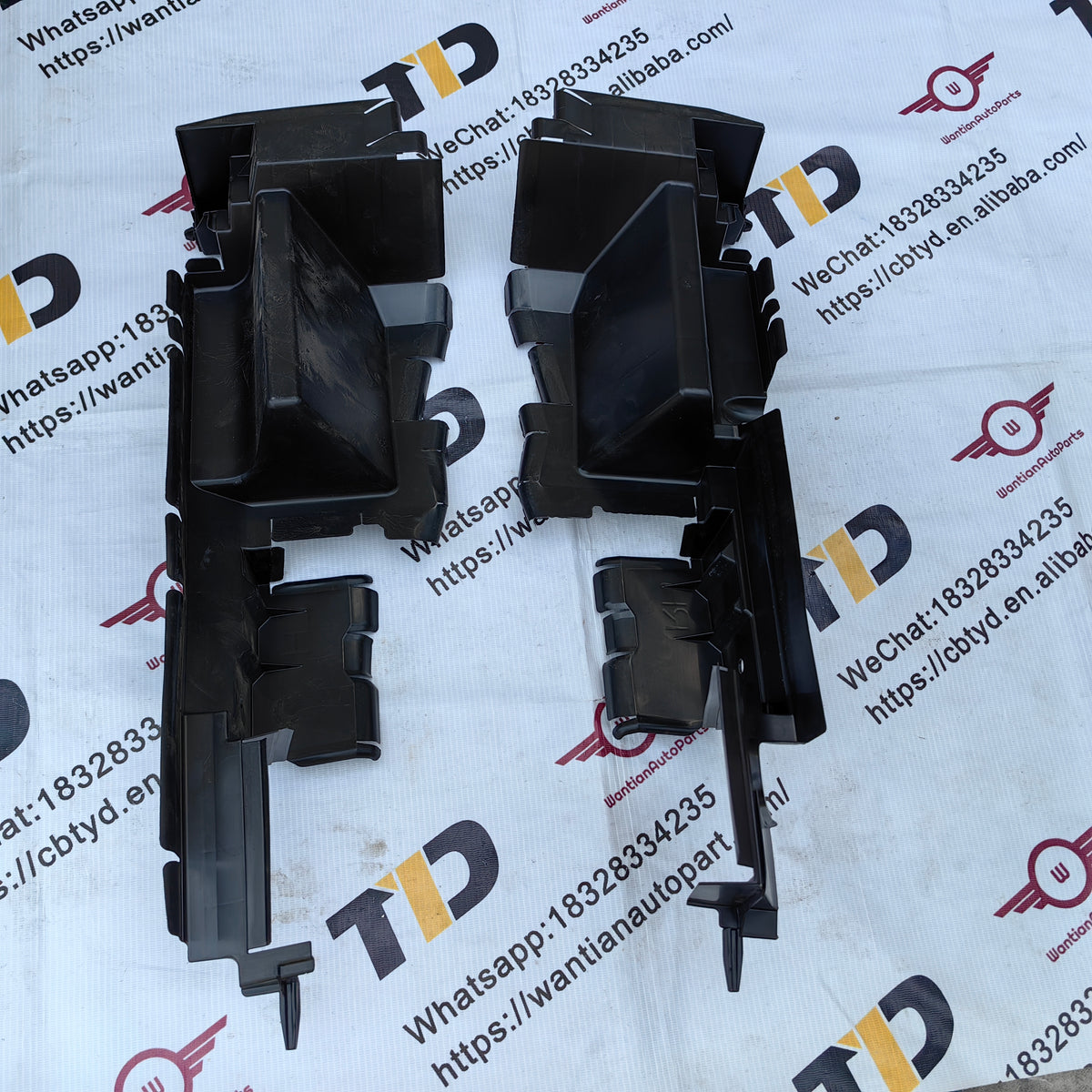 16595-25270 16593-25280 Air Guide For Toyota RAV4 Hybrid 2023 