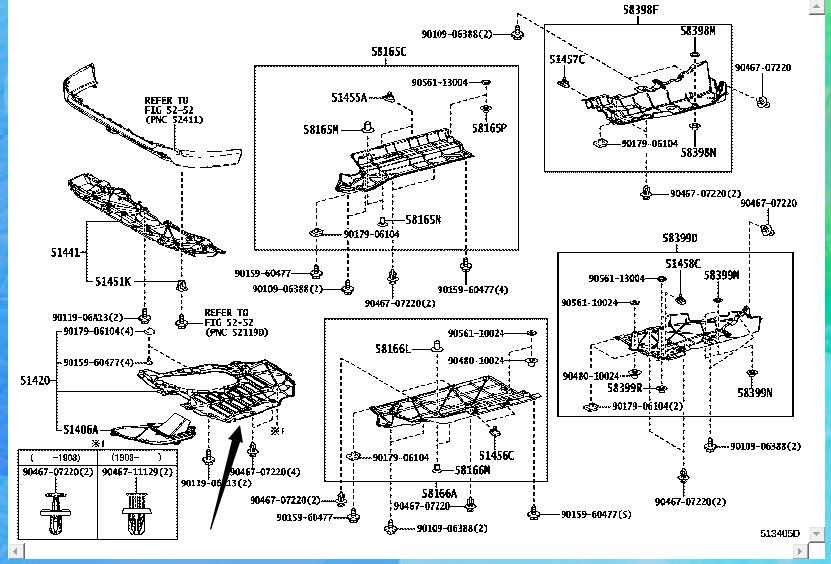TOYOTA RAV4 Engine Cover5142042010 5142042020 5142042030 514204201 Wantianautoparts