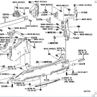 In Stock For Toyota BZ4X auto parts We can provide all Toyota new energy auto parts