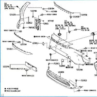 In Stock For Toyota BZ4X auto parts We can provide all Toyota new energy auto parts