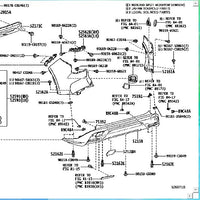 In Stock For TOYOTA BZ3 auto parts We can provide all Toyota new energy auto parts