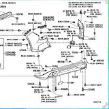 In Stock For TOYOTA BZ3 auto parts We can provide all Toyota new energy auto parts