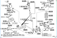 Toyota Camry Trailing Arm 48780-33080 48780-33090 48760-33160 48760-33170