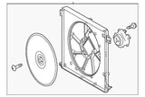 16360-F0020 16380-0P020 Fan Assembly for Toyota Camry Hybrid 16360-F0020 16380-0P020