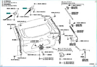 Toyota Highlander  Liftgate Hinge68810-0E290 68820-0E230 68820-0E240