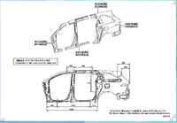 Toyota Sienna MEMBER SUB-ASSEMBLY, SIDE 61114-08030 61113-08030 61312-08050 61311-08050 61226-08010 61225-08010 61018-08010 61017-08010