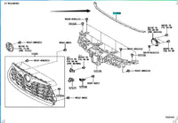 Toyota Highlander Hood Seal