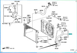 Toyota Camry Hose, Radiator, NO.1 16571-25020 16571-F0030 16571-F0010