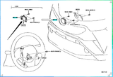 Toyota C-HR Distance Sensor 88210-F4010 88210-F4011 88210-F4040 88210-F4050 88210-F4070 88210-0W010 88210-10010