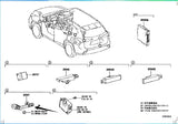 Toyota Highlander Keyless Entry Antenna 89997-0E050