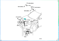 Toyota Highlander Support Rod 53440-0E050