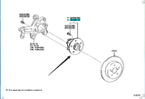 Toyota Rav4 Hub Assembly 42450-0R030