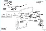 Toyota Highlander Frame Sub-Assembly 69203-0E110 69204-0E110